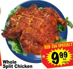 Superior Grocers Whole Split Chicken offer