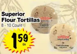 Superior Grocers Superior Flour Tortillas offer