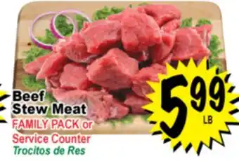 Superior Grocers Beef Stew Meat offer