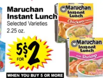 Superior Grocers Maruchan Instant Lunch offer