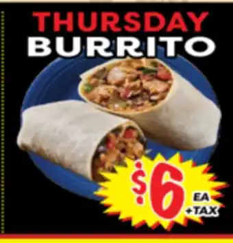 Superior Grocers BURRITO offer