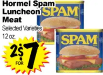 Superior Grocers Hormel Spam Luncheon Meat offer