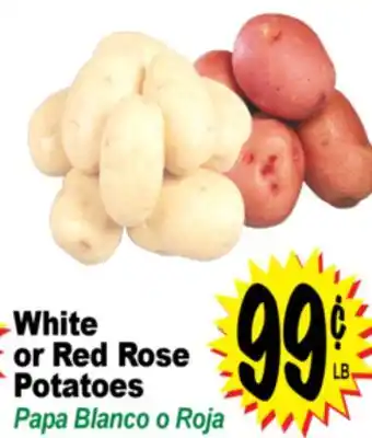 Superior Grocers White or Red Rose Potatoes offer