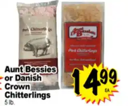 Superior Grocers Aunt Bessies or Danish Crown Chitterlings offer