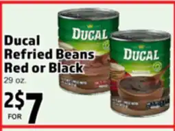 Superior Grocers Ducal Refried Beans Red or Black offer