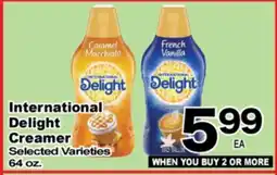 Superior Grocers International Delight Creamer offer