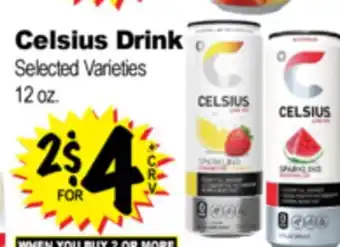 Superior Grocers Celsius Drink offer