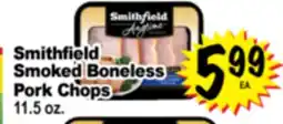 Superior Grocers Smithfield Smoked Boneless Pork Chops offer