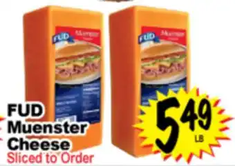 Superior Grocers FUD Muenster Cheese offer