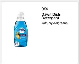 Walgreens Dawn Dish Detergent offer