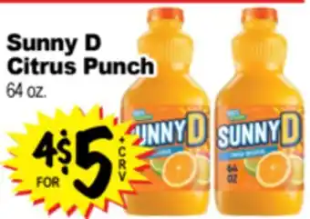 Superior Grocers Sunny D Citrus Punch offer