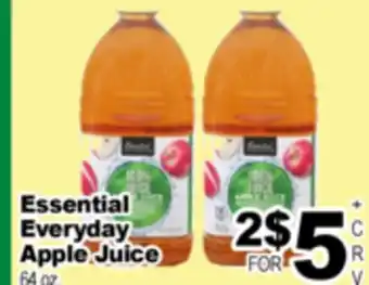 Superior Grocers Essential Everyday Apple Juice offer