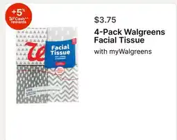 Walgreens Walgreens Facial Tissue offer