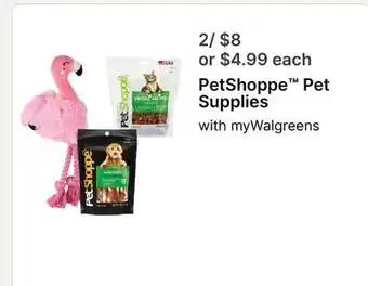 Walgreens PetShoppe Pet Supplies offer