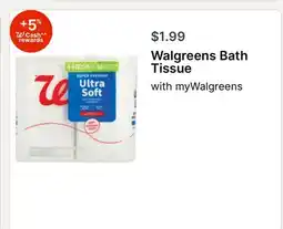 Walgreens Walgreens Bath Tissue offer