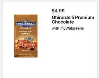 Walgreens Ghirardelli Premium Chocolate offer