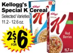 Superior Grocers Kellogg's Special K Cereal offer