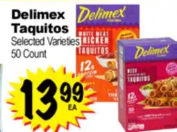 Superior Grocers Delimex Taquitos offer