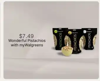 Walgreens Wonderful Pistachios offer