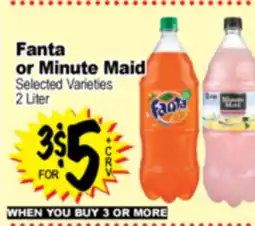 Superior Grocers Fanta or Minute Maid offer