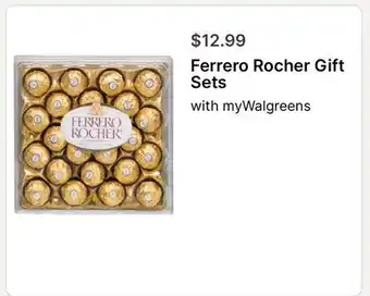 Walgreens Ferrero Rocher Gift Sets offer