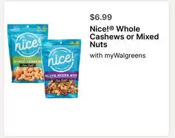 Walgreens Whole Cashews or Mixed Nuts offer