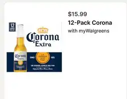 Walgreens 12-Pack Corona offer