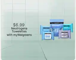 Walgreens Neutrogena Towelettes offer