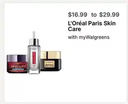 Walgreens L'Oréal Paris Skin Care offer