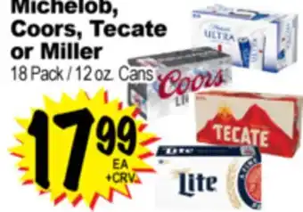 Superior Grocers Michelob, Coors, Tecate or Miller offer