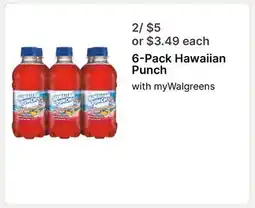 Walgreens Hawaiian Punch with myWalgreens offer