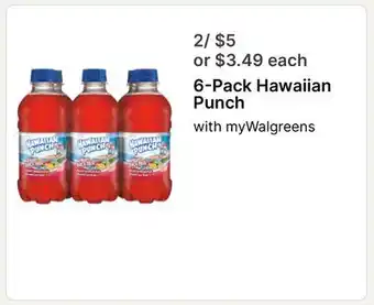 Walgreens Hawaiian Punch with myWalgreens offer