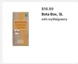 Walgreens Bota Box, 3L offer