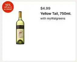 Walgreens Yellow Tail offer