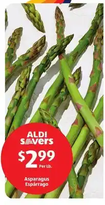 Aldi Asparagus offer