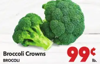 Vallarta Supermarkets Broccoli Crowns/BROCOLI offer