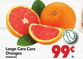 Vallarta Supermarkets Large Cara Cara Oranges / NARANJAS offer