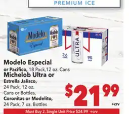 Vallarta Supermarkets Modelo Especial offer