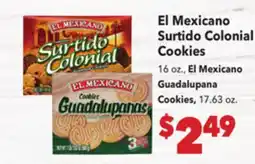 Vallarta Supermarkets El Mexicano Surtido Colonial Cookies offer