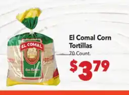 Vallarta Supermarkets El Comal Corn Tortillas offer