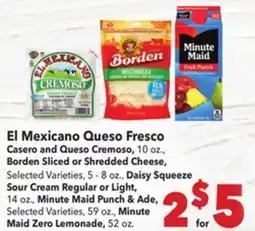 Vallarta Supermarkets El Mexicano Queso Fresco offer