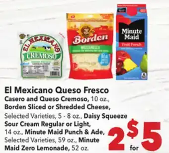 Vallarta Supermarkets El Mexicano Queso Fresco offer