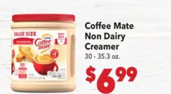 Vallarta Supermarkets Coffee Mate Non Dairy Creamer offer