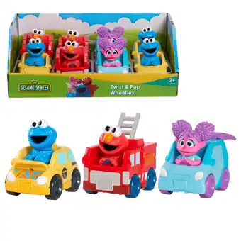 Walmart Sesame Street Twist and Pop Wheelies Abby Cadabby, Kids Toys for Ages 2 up offer