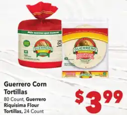 Vallarta Supermarkets Guerrero Corn Tortillas offer