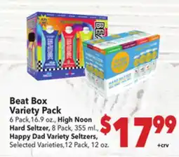 Vallarta Supermarkets Beat Box Variety Pack offer