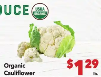 Vallarta Supermarkets Organic Cauliflower offer