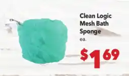 Vallarta Supermarkets Clean Logic Mesh Bath Sponge offer