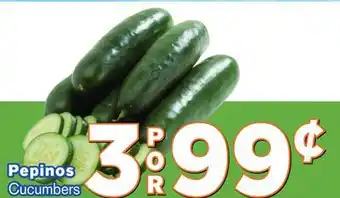 El Super Fresh Cucumbers offer