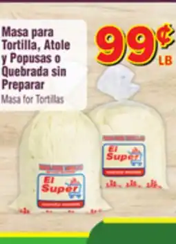 El Super Fresh Masa for Tortillas offer